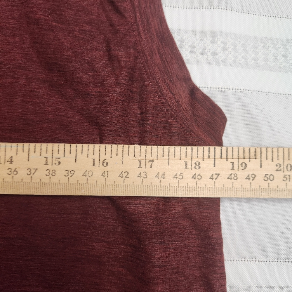 CALIA by Carrie Underwood Maroon Tank Top - Picture 2 of 6